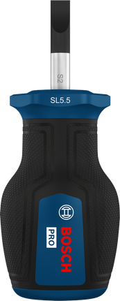 Tua vít đầu ngắn Bosch PRO SL 1,0 x 5,5 x 25 mm.